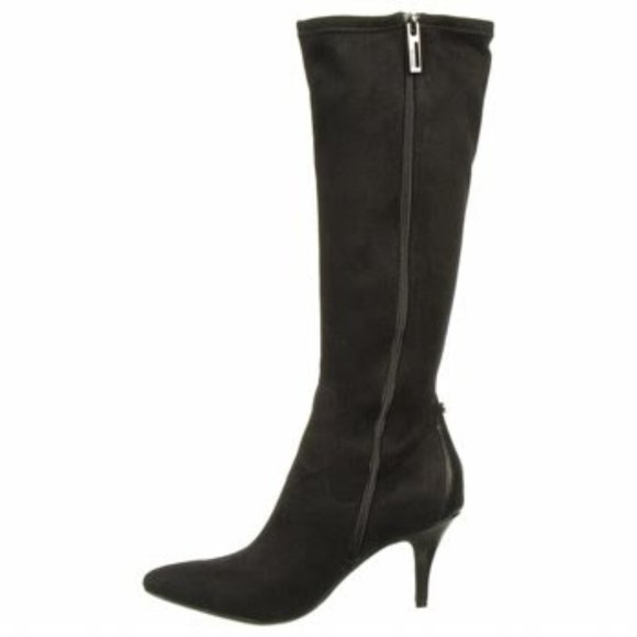 NEW Calvin Klein Black Knee High Boots - Picture 4 of 15